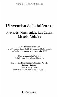 L'invention de la tolerance - averroes, maimonide, las casas (eBook, ePUB)