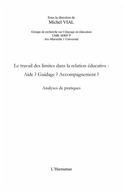 Cover Le travail des limites dans la relation educative: - aide? g (eBook, ePUB)