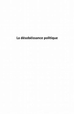 Cover Desobeissance politique La (eBook, PDF)