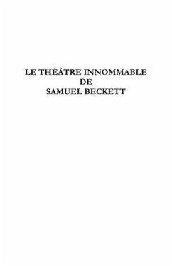 TheAtre innommable de samuel beckett (eBook, PDF) TheAtre innommable de samuel beckett (eBook, PDF)