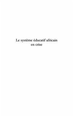 Systeme educatif africain en crise Le (eBook, ePUB)