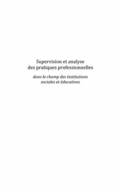 Supervision et analyse des pratiques professionnelles (eBook, PDF)