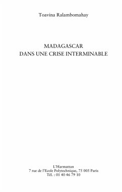 Cover Madagascar dans une crise interminable (eBook, ePUB)