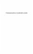 Communication et modernite sociale... - Bild 1