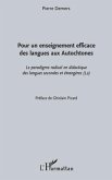 Pour un enseignement efficace des langues aux autochtones (eBook, ePUB)