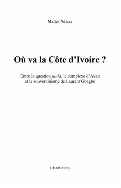Cover Ou va la Cote d'Ivoire? (eBook, PDF)
