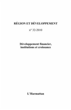 Developpement financier, institutions et croissance (eBook, PDF) - Alexandru Minea