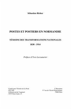Postes et postiers en normandie - temoins des transformation (eBook, ePUB)