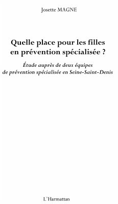 Cover Quelle place pour les filles en preventi (eBook, ePUB)