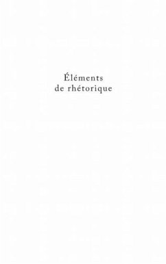 Elements de rhetorique (eBook, PDF)