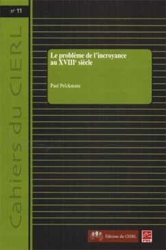 Cover Le probleme de l'incroyance au XVIIIe siecle (eBook, PDF)