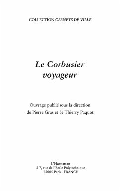 Corbusier voyageur Le (eBook, ePUB)