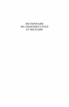 Dictionnaire de logistique civile et militaire 1 (eBook, PDF)