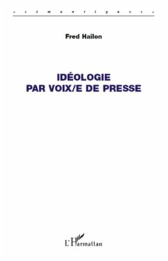 Cover Ideologie par voix/e de presse (eBook, ePUB)