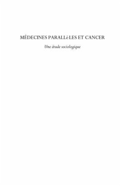 Cover Medecines parallEles et cancer - une etude sociologique (eBook, PDF)