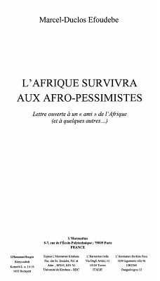 Cover Afrique survivra aux afro-pessimistes (eBook, ePUB)