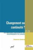 Changement ou continuite? (eBook, PDF)