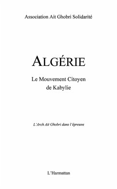 Cover Algerie le mouvement citoyende kabylie (eBook, ePUB)