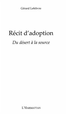 Recit d'adoption (eBook, ePUB)