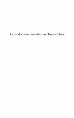 Cover Production cotonniere en Haute (eBook, PDF)