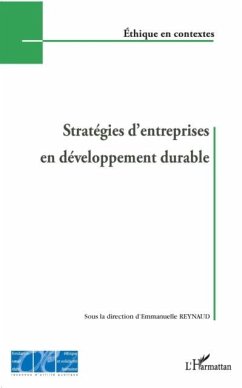 Strategies d'entreprises en developpement durable (eBook, PDF)