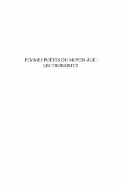 Femmes poetes du Moyen-Age (eBook, PDF)