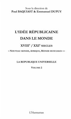 Idee republicaine dans le monde xviiie / (eBook, ePUB)