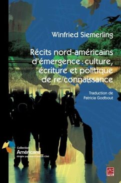 Cover Recits nord-americains d'emergence:cultu (eBook, PDF)