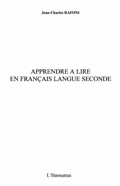 Apprendre a lire en francais langue seconde (eBook, ePUB) - Jean-Charles Rafoni