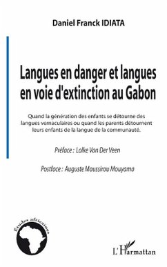 Cover Langues en danger et langues en voie d'extinction au gabon - (eBook, ePUB)