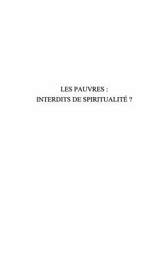 Les pauvres: interdits de spiritualite? - la foi des chretie (eBook, ePUB)