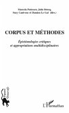 Corpus et methodes - epistemologies critiques et appropriati (eBook, ePUB)