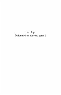 Les blogs : ecritures d'un nouveau genre ? - n(deg) 2 - 2010 (eBook, ePUB)