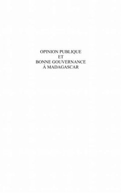 Opinion publique et bonne gouvernance A (eBook, PDF)