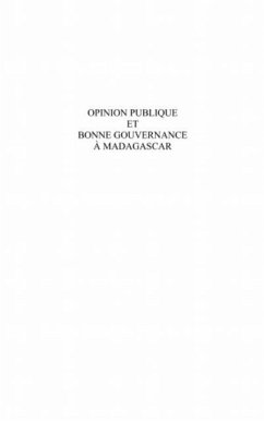 Opinion publique et bonne gouvernance A (eBook, PDF) Opinion publique et bonne gouvernance A (eBook, PDF)