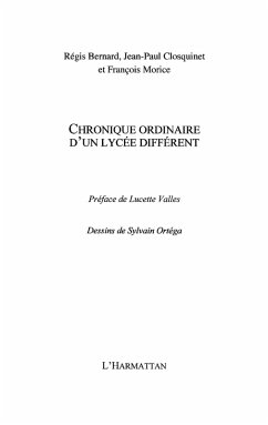 Chronique ordinaire d'un lyceedifferent (eBook, ePUB)