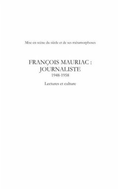 Francois mauriac : journaliste- 1948 - (eBook, PDF)