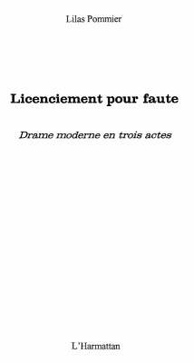 Cover LICENCIEMENT POUR FAUTE (eBook, ePUB)