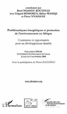 Cover Problematiques energetiques et protection de l'environnement (eBook, ePUB)