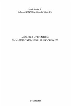 Memoires et identites dans les litteratures francophones (eBook, ePUB)