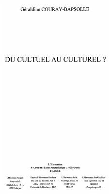 Du cultuel au culturel ? (eBook, ePUB) Du cultuel au culturel ? (eBook, ePUB)