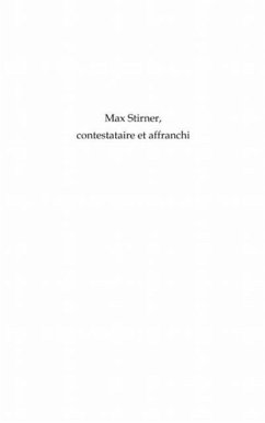 Cover Max Stirner, contestataire etaffranchi (eBook, PDF)
