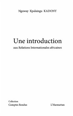Une introduction aux relations internationales africaines (eBook, ePUB)