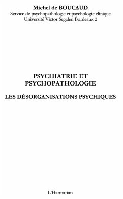 Cover PSYCHIATRIE ET PSYCHOPATHOLOGI (eBook, ePUB)