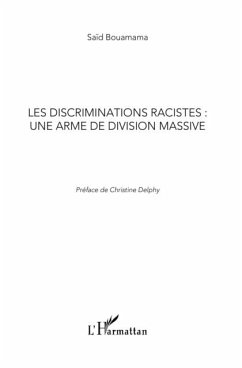 Cover Les discriminations racistes : une arme de division massive (eBook, PDF)