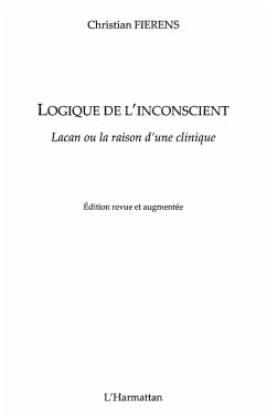 Logique de l'inconscient lacanou la rai (eBook, ePUB) Logique de l'inconscient lacanou la rai (eBook, ePUB)