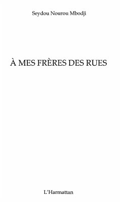 mes freres des rues (eBook, ePUB) mes freres des rues (eBook, ePUB)