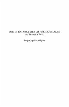 Rite et technique des forgerons moose du (eBook, PDF)