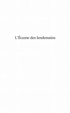 Cover L'ecume des lendemains (eBook, PDF)