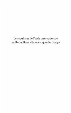 Les coulisses de l'aide internationale en republique democra (eBook, ePUB)